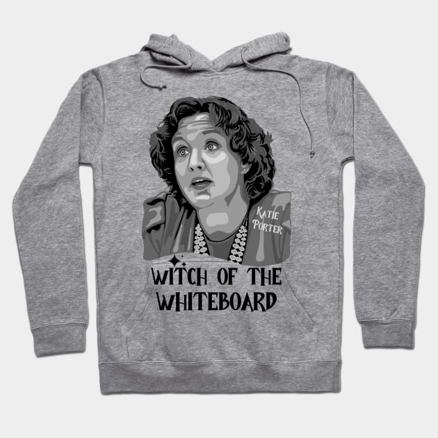 Katie Porter Portrait and Quote Hoodie by Slightly Unhinged